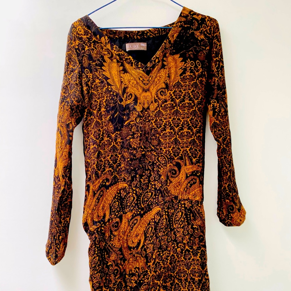 Beautiful New Zealand Ruby Designer dress